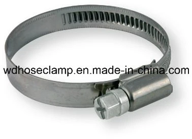 DIN3017 Germany Type Hose Clamps with Worm Drive